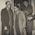 Herschel Grynszpan après son interrogatoire par la police parisienne, 7 novembre 1938.